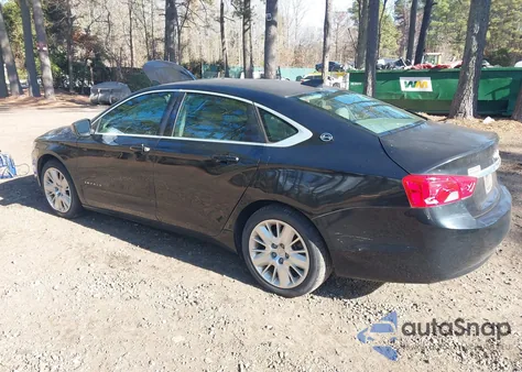 2017 Chevrolet Impala Ls из США, поврежденный, VIN 1G11Z5SA8HU118310